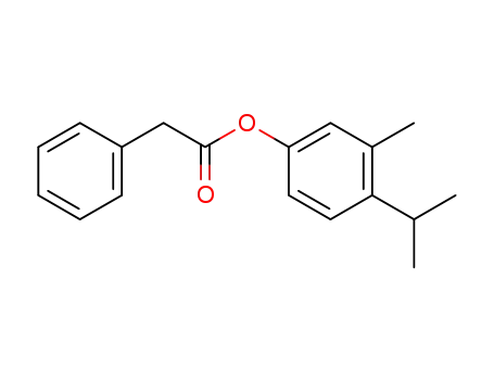 4-isopropyl-3-methylphenyl phenylacetate