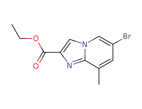 6-브로모-8-메틸-이미다조[1,2-a]피리딘-2-카르복실산 에틸 에스테르