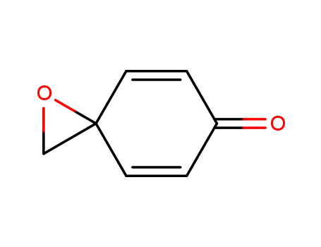 Molecular Structure of 54337-43-8 (1-Oxaspiro[2.5]octa-4,7-dien-6-one)