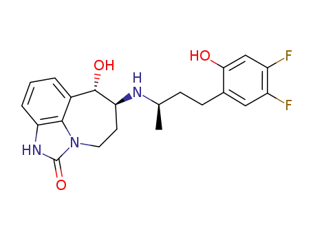 (6S,7S)-6-{[(R)-3-(4,5-difluoro-2-hydroxyphenyl)-1-methylpropyl]amino}-7-hydroxy-4,5,6,7-tetrahydroimidazo[4,5,1-jk][1]benzazepin-2(1H)-one