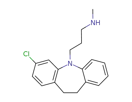 Molecular Structure of 303-48-0 (N-DESMETHYLCLOMIPRAMINE HYDROCHLORIDE)