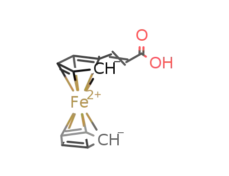 β-ferrocenylacrylic acid