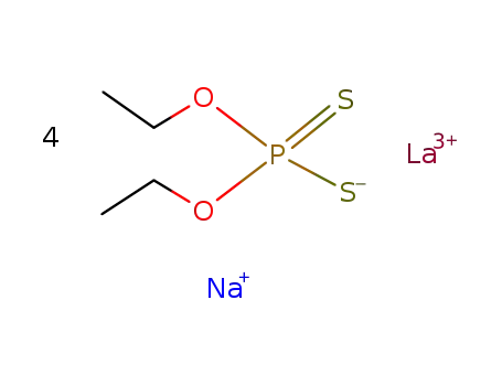 Na[La(OO'-diethyl phosphorodithioate)4]