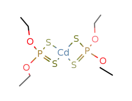 bis(O,O-diethyldithiophosphato)cadmium(II)