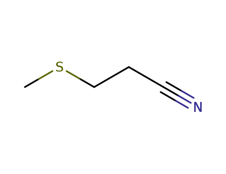 Molecular Structure of 54974-63-9 (3-(Methylthio)propanenitrile)