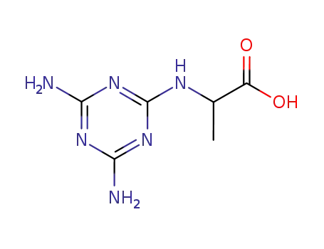 2-(4,6-diamino-1,3,5-triazin-2-ylamino)propanoic acid