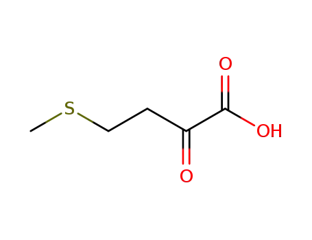 Molecular Structure of 583-92-6 (4-methylsulfanyl-2-oxo-butanoic acid)