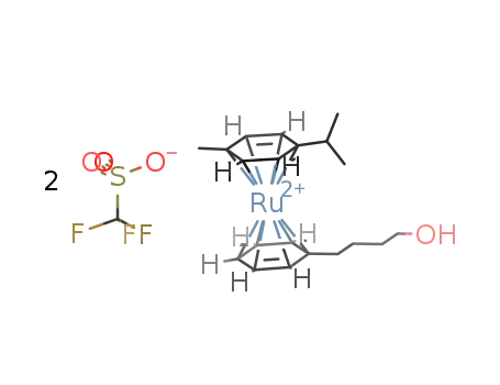 [(p-cymene)Ru(4-phenyl-1-butanol)][OTf]2