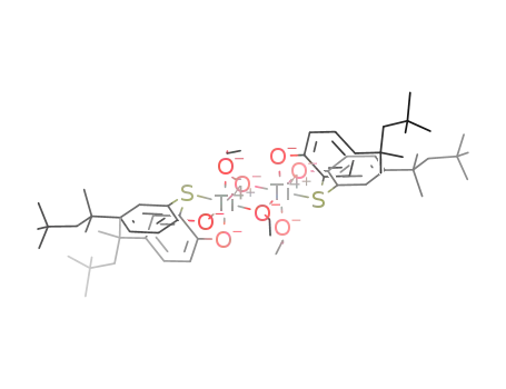 [Ti2(μ-ethylato)2(ethylato)2(κ3-2,2'-thiobis[4-(1,1,3,3-tetramethylbutyl)phenolato])2]