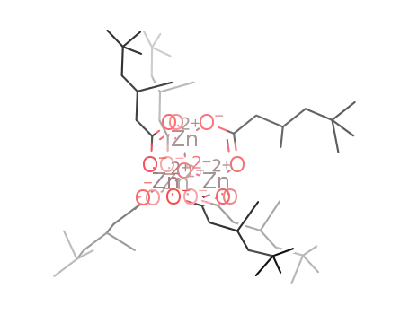 tetrazinc μ4-oxohexa-mu.-3,5,5-trimethylhexanoate