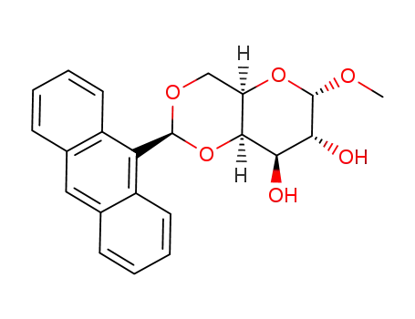 (2S,4aR,6S,7R,8R,8aR)-2-(anthracen-9-yl)-6-methoxyhexahydropyrano[3,2-d][1,3]dioxine-7,8-diol