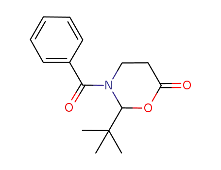 N-benzoyl-2-tert-butyl-6-oxo-1,3-oxazinane
