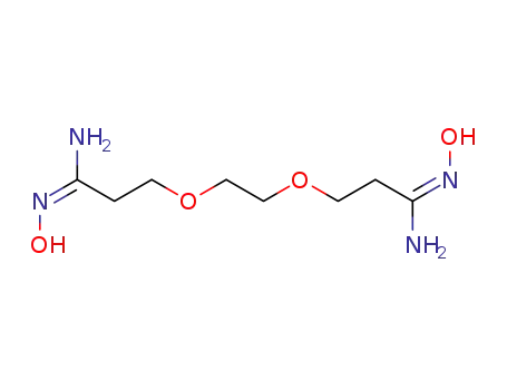3,3'-(ethane-1,2-diylbis(oxy))bis(N'-hydroxypropanimidamide)