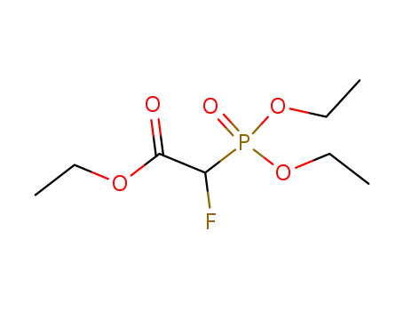 Molecular Structure of 2356-16-3 (Triethyl 2-fluoro-2-phosphonoacetate)