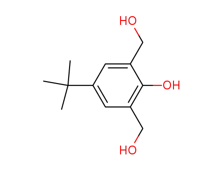 Molecular Structure of 2203-14-7 (1,3-Benzenedimethanol, 5-(1,1-dimethylethyl)-2-hydroxy-)