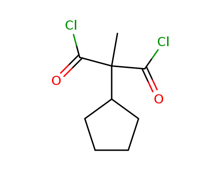 2-cyclopentyl-2-methylmalonyl chloride