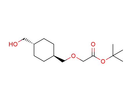 tert-butyl 2-(((1r,4r)-4-(hydroxymethyl)cyclohexyl)methoxy)acetate