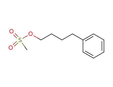 Molecular Structure of 65512-08-5 (Benzenebutanol, methanesulfonate)