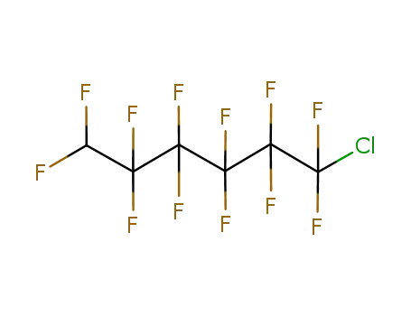 Molecular Structure of 307-22-2 (1-CHLORO-6H-DODECAFLUOROHEXANE)
