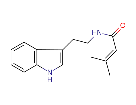 N-(2-(1H-indol-3-yl)-ethyl)-3-methylbut-2-enamide