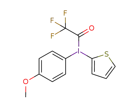 (thiene-2-yl)(4'-methoxyphenyl)iodonium trifluoracetate