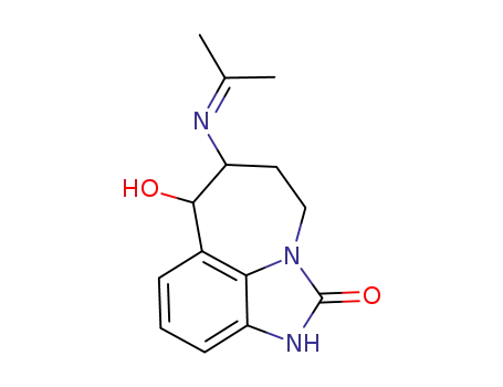 trans-7-[isopropylimino]-6-hydroxy-6,7,8,9-tetrahydro-2H-2,9a-diazabenzo[cd]azulen-1-one