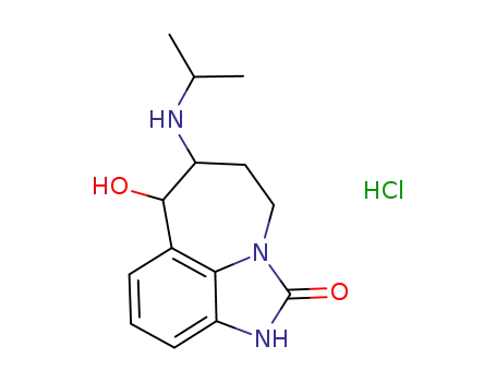 trans-(+/-)-4,5,6,7-tetrahydro-7-hydroxy-6-[(1-methylethyl)amino]-imidazo[4,5,1-jk][1]benzazepin-2(1H)-one hydrochloride