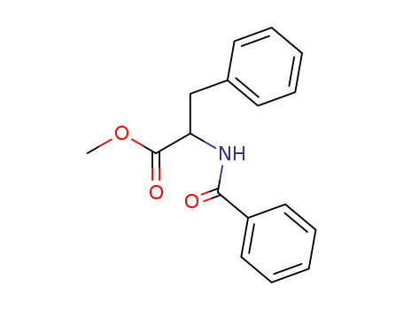Molecular Structure of 74923-17-4 (DL-Phenylalanine, N-benzoyl-, methyl ester)