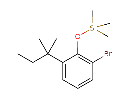 (2-bromo-6-(tert-pentyl)phenoxy)trimethylsilane