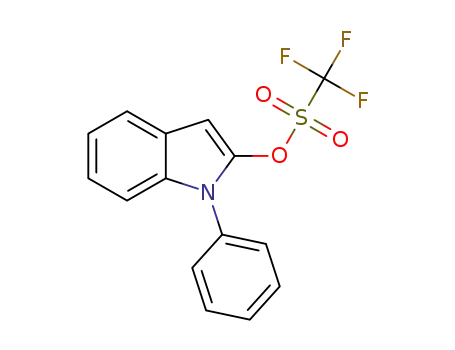 1-phenyl-1H-indol-2-yl trifluoromethanesulfonate