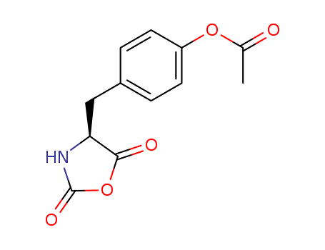 (S)-4-(4-acetoxy-benzyl)-oxazolidine-2,5-dione CAS No.23224-65-9