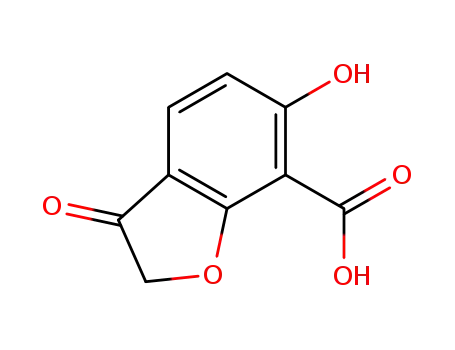 6-hydroxy-3-oxo-2,3-dihydrobenzofuran-7-carboxylic acid