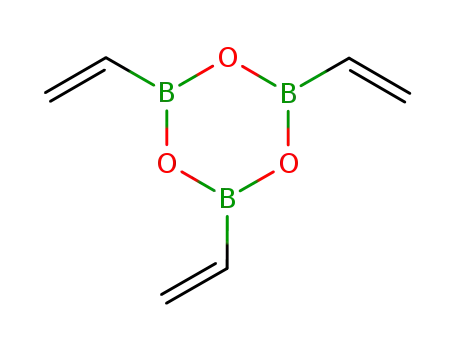 Molecular Structure of 92988-08-4 (Trivinylboroxin)