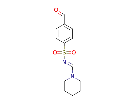 4-formyl-N-[(E)-piperidin-1-ylmethylidene]benzenesulfonamide