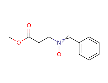 N-<2-Carbomethoxy-ethyl>-α-phenyl-nitron