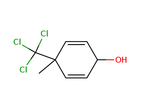 4-methyl-4-trichloromethyl-cyclohexa-2,5-dienol