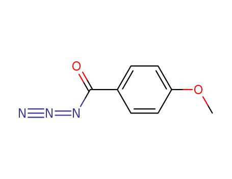 Benzoyl azide, 4-methoxy-
