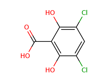 Benzoic acid, 3,5-dichloro-2,6-dihydroxy-