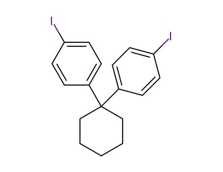 1,1′-cyclohexane-1,1-diylbis(4-iodobenzene)