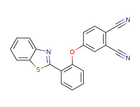 4-(2-(benzo[d]thiazol-2-yl)phenoxy)phthalonitrile