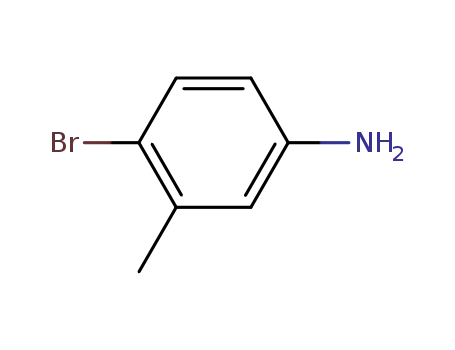 Molecular Structure of 6933-10-4 (4-Bromo-3-methylaniline)