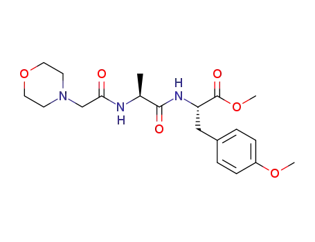 (S)-methyl 3-(4-methoxyphenyl)-2-((S)-2-(2-morpholinoacetamido)propanamido)propanoate