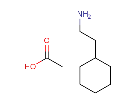 2-cyclohexylethanaminium acetate