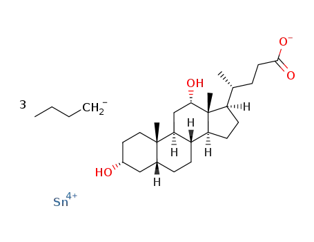 (R)-tributylstannyl 4-((3R,5R,8R,9S,10S,12S,13R,14S,17R)-3,12-dihydroxy-10,13-dimethyl-hexadecahydro-1H-cyclopenta[a]phenanthren-17-yl)pentanoate