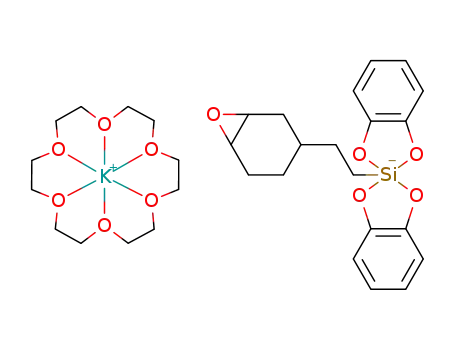 potassium [18-crown-6] bis(catecholato)(2-(7-oxabicyclo[4.1.0]heptan-3-yl)ethyl)silicate