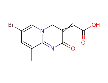 2-[7-bromo-9-methyl-2-oxo-2H-pyrido[1,2-a]pyrimidin-3(4H)-ylidene]acetic acid