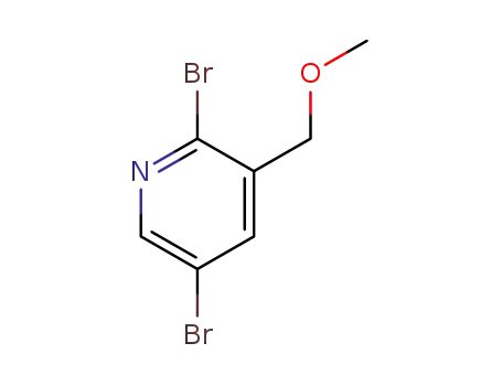 2,5-dibromo-3-(methoxymethyl)pyridine