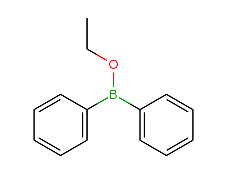 Molecular Structure of 43185-52-0 (Borinic acid, diphenyl-, ethyl ester)