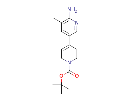 tert-butyl 4-(6-amino-5-methyl-3-pyridyl)-3,6-dihydro-2H-pyridine-1-carboxylate