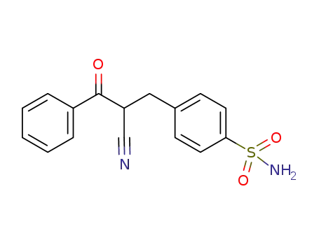 4-(2-cyano-3-oxo-3-phenylpropyl)benzenesulfonamide